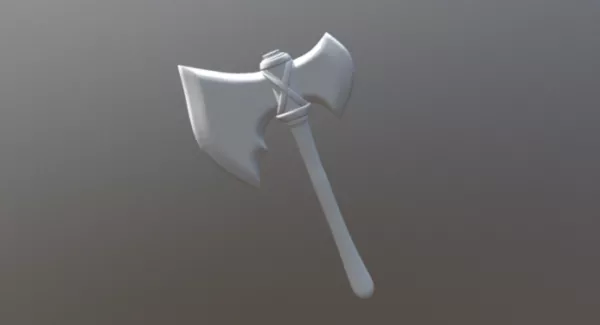 Old Axe 3d model