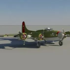 B-17 3D Models For Free Download - Open3dModel