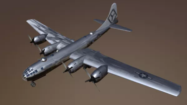 Small Passenger Airplane 3d model
