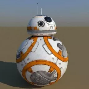Bb8 Panda Robot 3d model