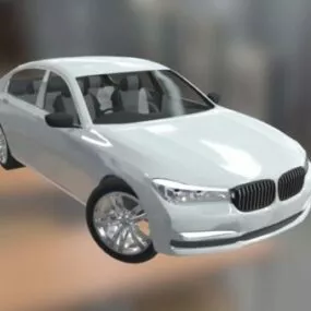 Car Bmw 750 Le 3d model