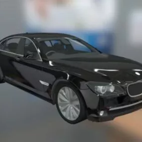 Car Bmw 750d Design 3d model