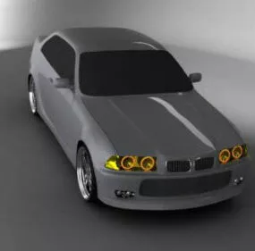 Lowpoly Bmw E62 Car 3d model