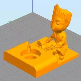 Printable Apple Watch Base 3d model