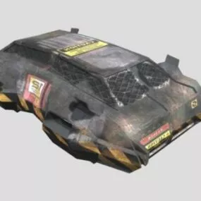 Vehicle Badtruck Car 3d model