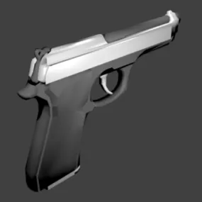 Weapon Beretta 92 Gun 3d model