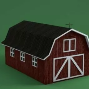 Barn Building 3d model