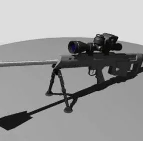 Barret M95 Gun 3d model