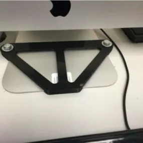 Base Clamp Printable For Apple Imac 3d model