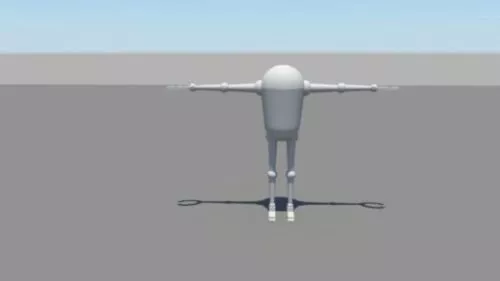 Droid Robot Medic Module 3d model