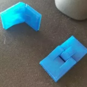 Printable Basic Hinge 3d model