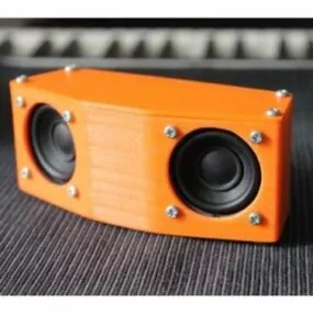 Basic Portable Speaker Printable 3d model