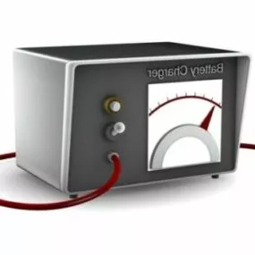Battery Charger Meter 3d model