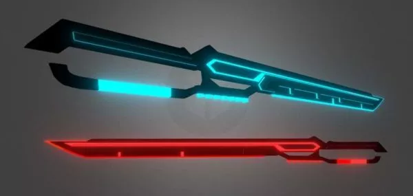 Beat Saber Sword Weapon 3d model Beat Saber Sword Weapon 3d model
