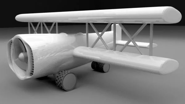 Airplane Concept 3d model