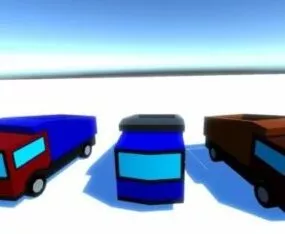 Big Trucks Vehicle 3d model