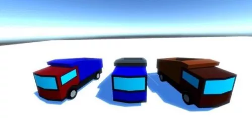 Backhoe Loader Toy 3d model