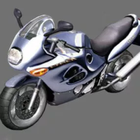 Printable Suzuki Katana Motorbike 3d model