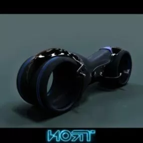 Tron Bike Sci-fi Motorcycle 3d model