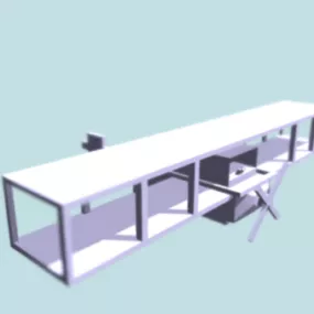 Biplane Airplane 3d model
