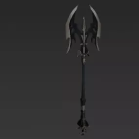Legion Axe Weapon 3d model