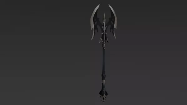 Legion Axe Weapon 3d model Legion Axe Weapon 3d model