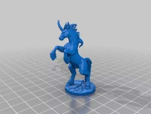 Black Unicorn Sculpt 3d model Black Unicorn Sculpt 3d model