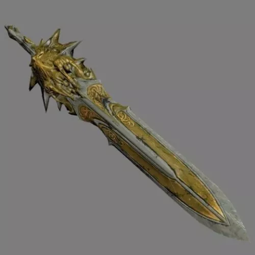 Man Character Movie Blade Weapon 3d model