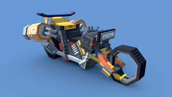 Blaze Jet Bike Design 3d model Blaze Jet Bike Design 3d model