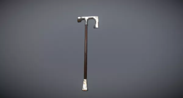 Stylized Axe, Game Weapon 3d model