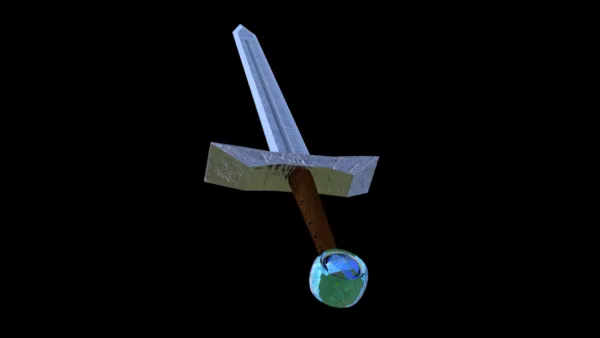 Soldier Sword 3d model