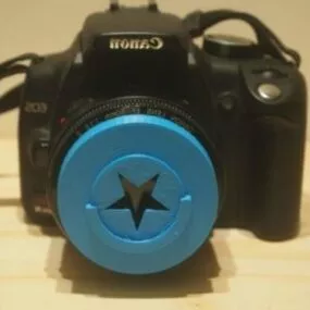 Bokeh Mask 52mm Lens Printable 3d model
