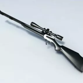 Army Gun Bolt-action Rifle 3d model