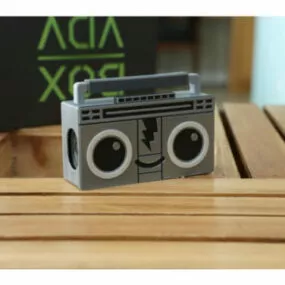 Boomy The Boombox Printable 3d model