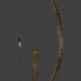Bow Arrow 3d model