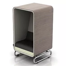 Box Shelves Lounge Style 3d model