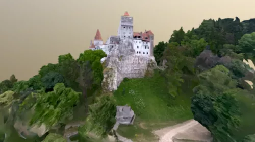 Minecraft Castle Gaming Component 3d model