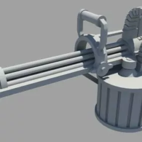 Battle Brass Beast Weapon 3d model