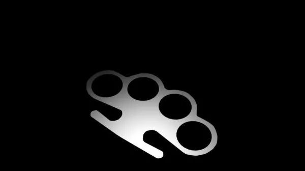 Brass Knuckles Weapon 3d model Brass Knuckles Weapon 3d model
