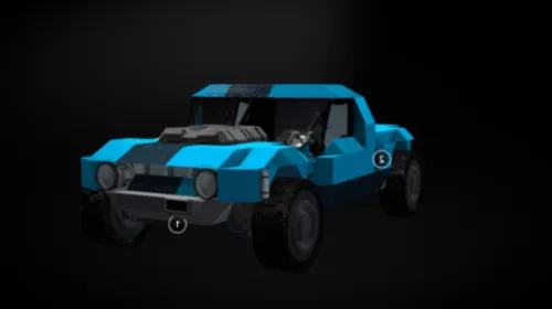 Brawler Mki Sedan Car 3d model Brawler Mki Sedan Car 3d model