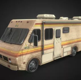 Vehicle Breaking Bad Rv Car 3d model