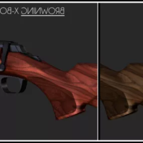 Browning X-bolt Weapon 3d model