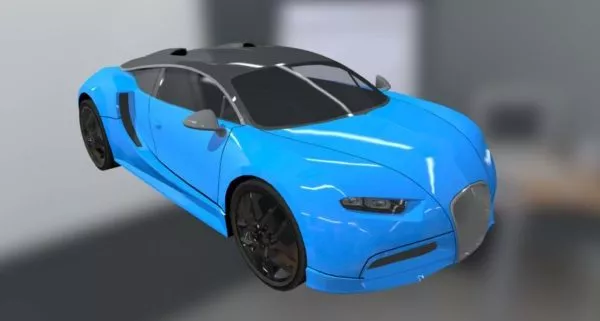 Car Bugatti Chiron 3d model Car Bugatti Chiron 3d model