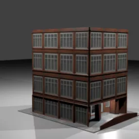 Medieval Style Building 3d model