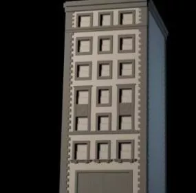 New York Building Apartment 3d model