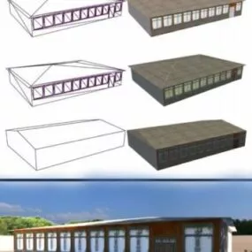 Building House Pack 3d model