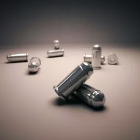 Gun Bullets Weapon 3d model