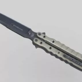 Butterfly Knife Weapon 3d model