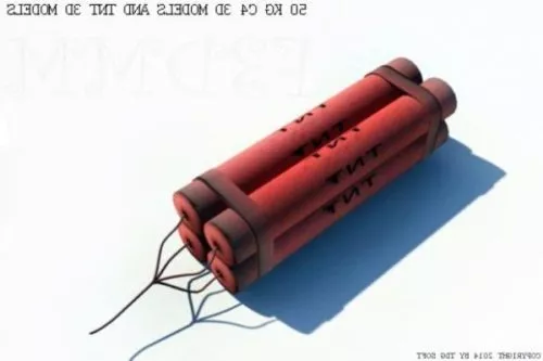 Gbu24 Bomb Weapon 3d model