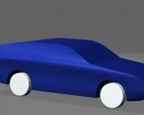 Lowpoly Car Design 3d model